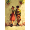 Couple Reading Together Art