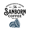 Blue Coffee Beans Illustration