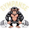 Motif de musculation Gymchimp
