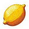 Bright Yellow Pop Art Lemon