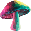 Pilz - Cooles Low-Poly-Logo