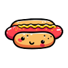 Hotdog Squad Kawaii Cartoon Tee
