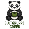 Groupe sanguin Green Panda Tea Design