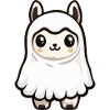 Alpaka Llama Halloween Geist