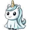 Einhorn Halloween Geist