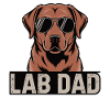 Foxred Lab Dad Sunglasses