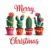 Cactus Noël Joyeux Noël