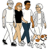 Grandma Karin with family