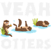 Sea Otter Cartoon Otter