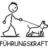 Leader with dog – funny saying