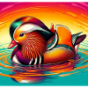 Mandarin duck