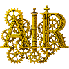 Golden Steam Letters AIR