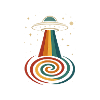 UFO Rainbow Beam