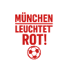 Munich Glows Red – Football City Motif