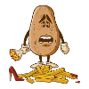 Sad Potato with French Fries Drama