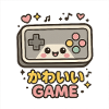 Kawaii Game Controller Illustration