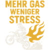 More gas, less stress