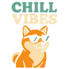 Chill Vibes Shiba Tea