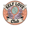Self Love Club Miroir Badge