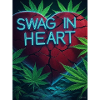 Neon Heart Swag Cannabis
