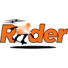 Rider Silhouette on Orange