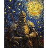 Ritter Van Gogh Style Starry Night