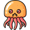 Jellyfish Halloween Comic Funny