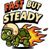 Fast yet durable turtle design