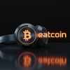 Beatcoin Neon Bitcoin Headphones