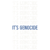 Phrase typographique Génocide répété