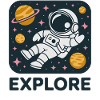 Explorez l’astronaute de l’espace