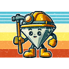 Geologists Under Pressure Cartoon Diamond