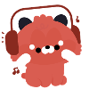 Kawaii Red Panda Music