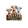 Funny Farm Animal Goat