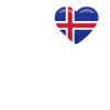 L Love Iceland Heart