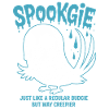 Spooky Budgie Skeleton Halloween