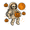 Cosmic pumpkin hero