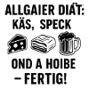 Allgäuer Diät Käse Speck