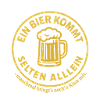A beer rarely comes alone