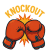 Knockout – Boxhandschuh Comic