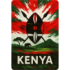 Kenya Landscape Flags Design