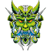 Japanischer Oni-Dämon