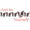 Boston - Just be - Yourself - Pink