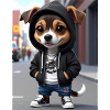 Street Pup Hoodie