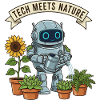 Tech meets nature robot gardener