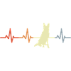 German Shepherd heartbeat