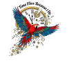 Time parrot in steampunk style