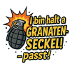 Grenade Seckel Saying T-Shirt