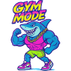 Gym Mode Requin Muscle Héros