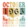 60ème Anniversaire - Millésime - Octobre 1965